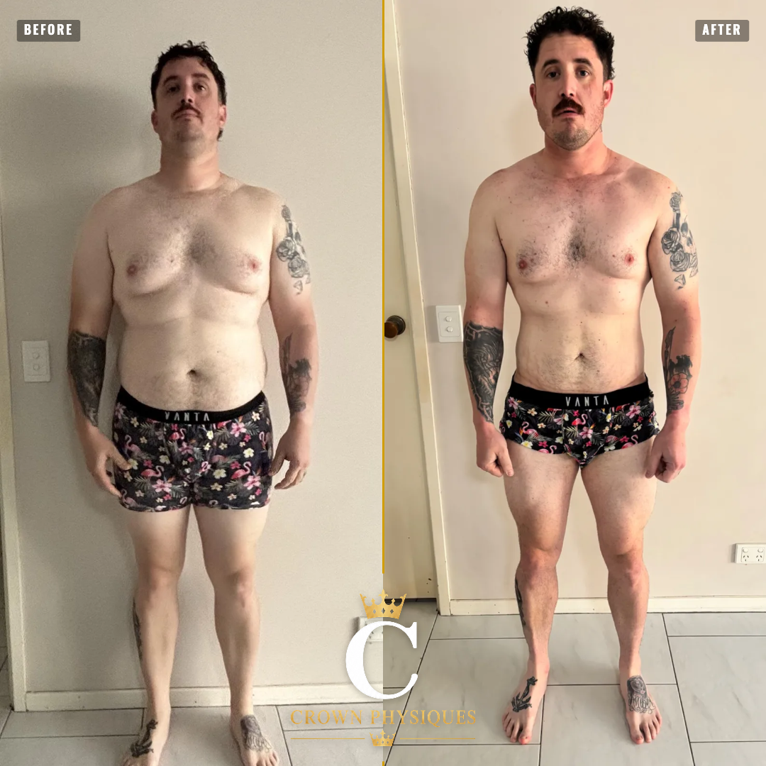 Scott's before and after transformation