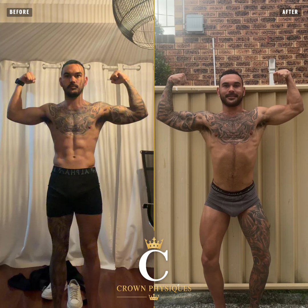 K'sharn's before and after transformation